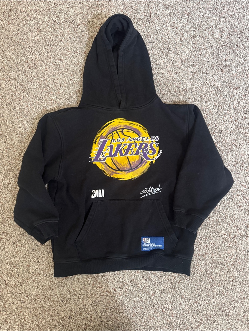 Los Angeles Lakers Black Hoodie for Kids - NBA